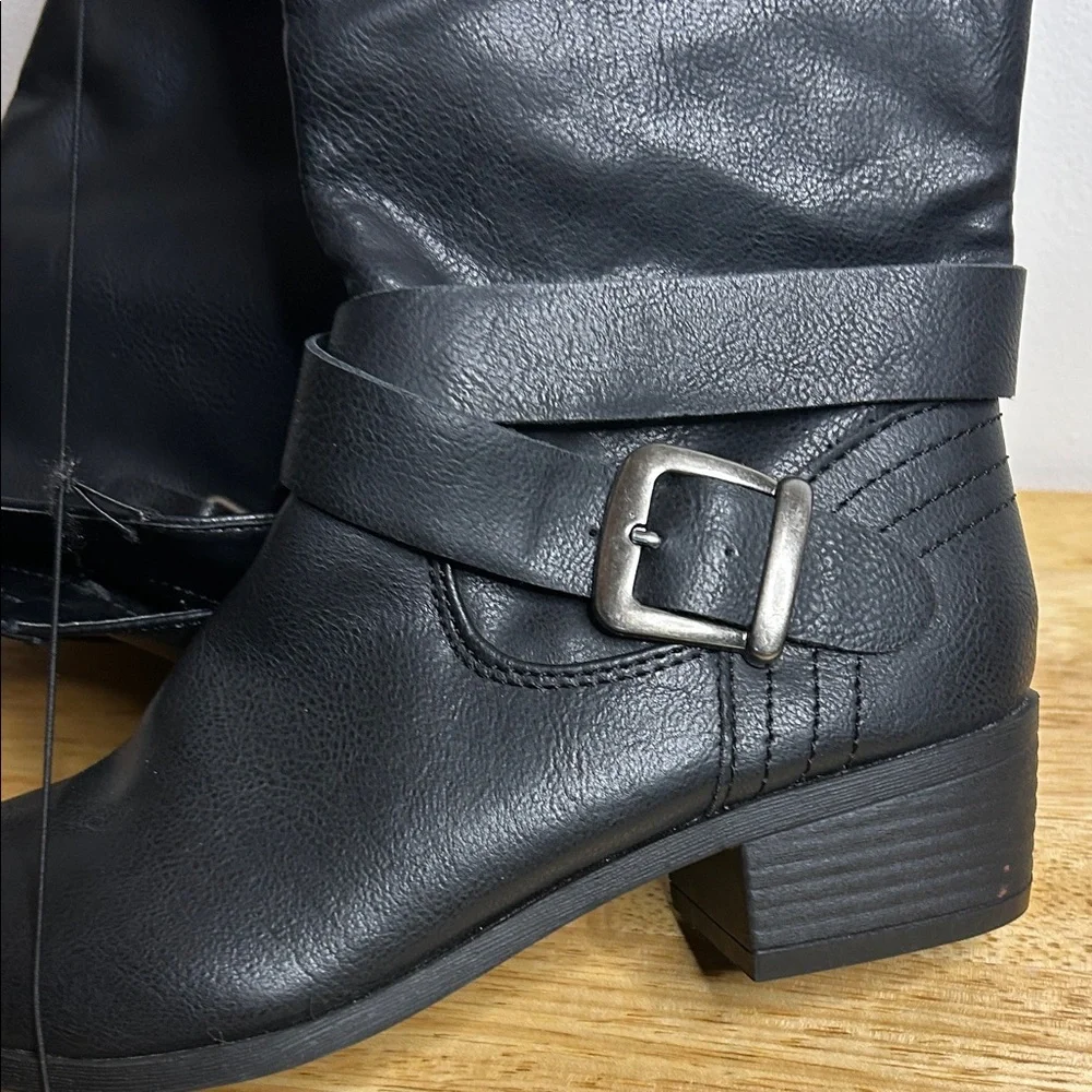 NWOT Madden Girl Black Over the Knee Boots